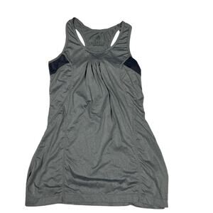MPG Activewear Tank Top‎ Racerback Performance Athletic Stretch Gray Women's XS